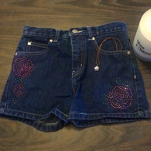 Bedazzled Floral Children’s Shorts